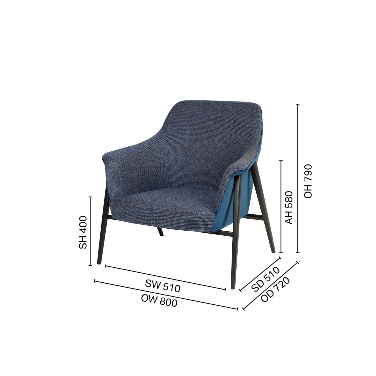 Teiji 1–Seater Sofa